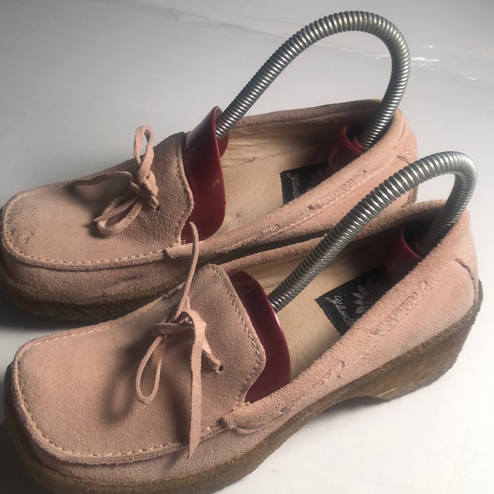 Woman’s  spring Y2k Oscar yellow box slip on shoes